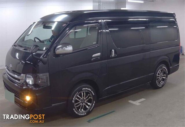 2010 TOYOTA HIACE WIDEBODY 10 SEATER CAMPER 4WD WIDEBODY 4WD 10 SEATER