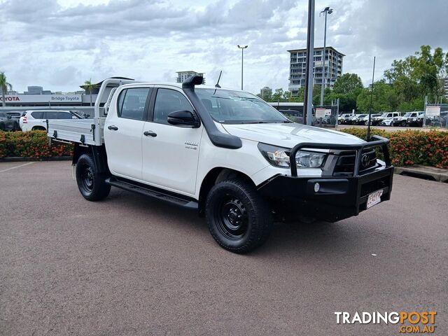 2021 TOYOTA HILUX SR GUN126R-4X4-DUAL-RANGE DUAL CAB CAB CHASSIS