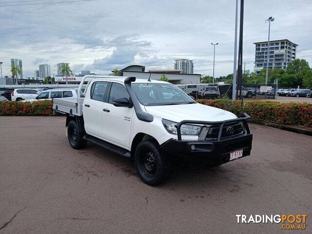 2021 TOYOTA HILUX SR GUN126R-4X4-DUAL-RANGE DUAL CAB CAB CHASSIS