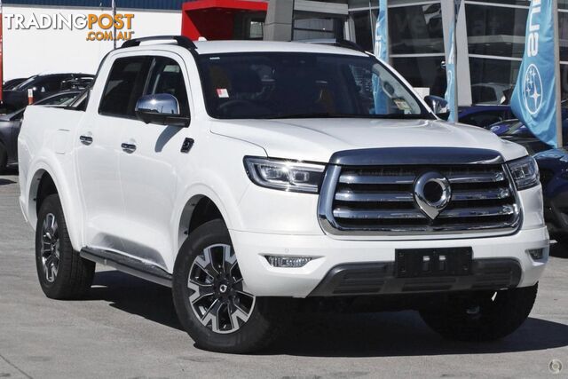 2025 GWM CANNON LUX NPW-4X4 DUAL CAB UTILITY