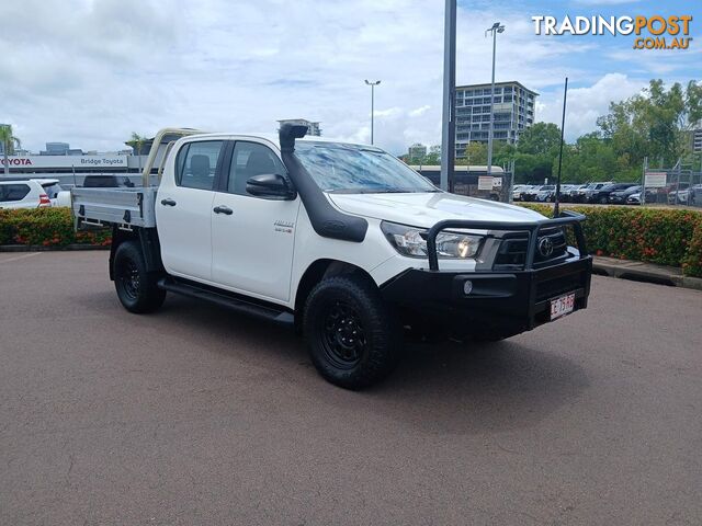 2022 TOYOTA HILUX SR GUN126R-4X4-DUAL-RANGE DUAL CAB CAB CHASSIS