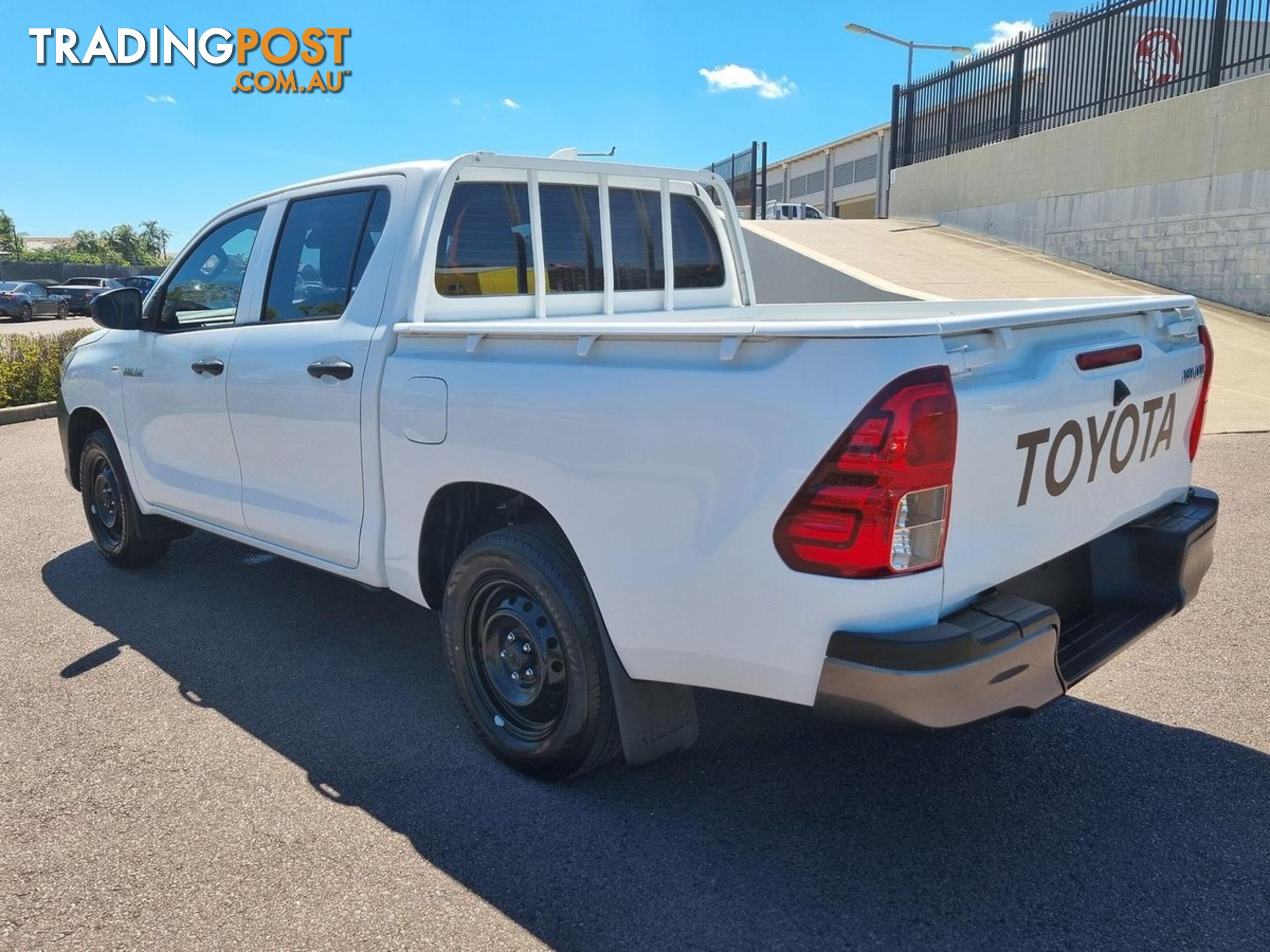 2022 TOYOTA HILUX WORKMATE TGN121R DUAL CAB UTILITY