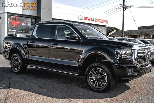 2024 GWM CANNON-ALPHA LUX P05-FOUR-WHEEL-DRIVE DUAL CAB UTILITY