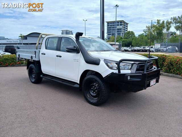 2021 TOYOTA HILUX SR GUN126R-4X4-DUAL-RANGE DUAL CAB CAB CHASSIS