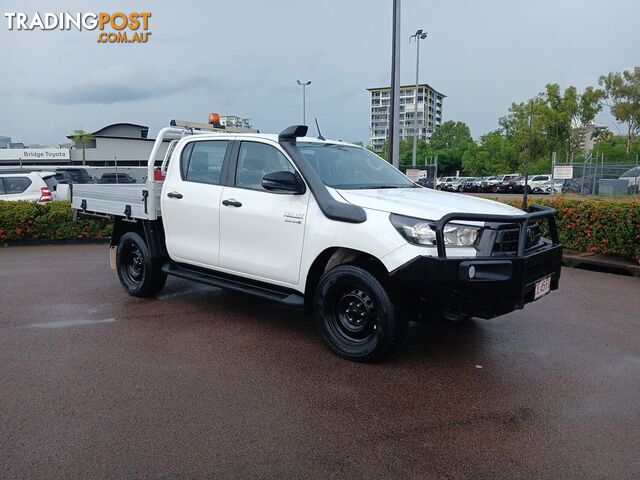 2021 TOYOTA HILUX SR GUN126R-4X4-DUAL-RANGE DUAL CAB CAB CHASSIS