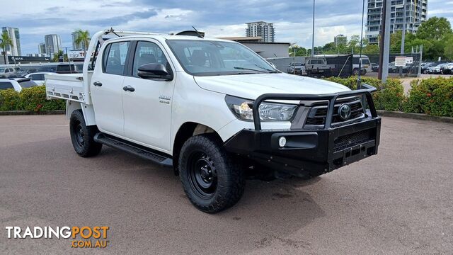 2021 TOYOTA HILUX SR GUN126R-4X4-DUAL-RANGE DUAL CAB CAB CHASSIS