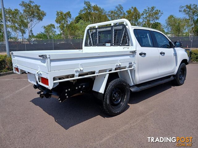 2021 TOYOTA HILUX SR GUN126R-4X4-DUAL-RANGE DUAL CAB CAB CHASSIS