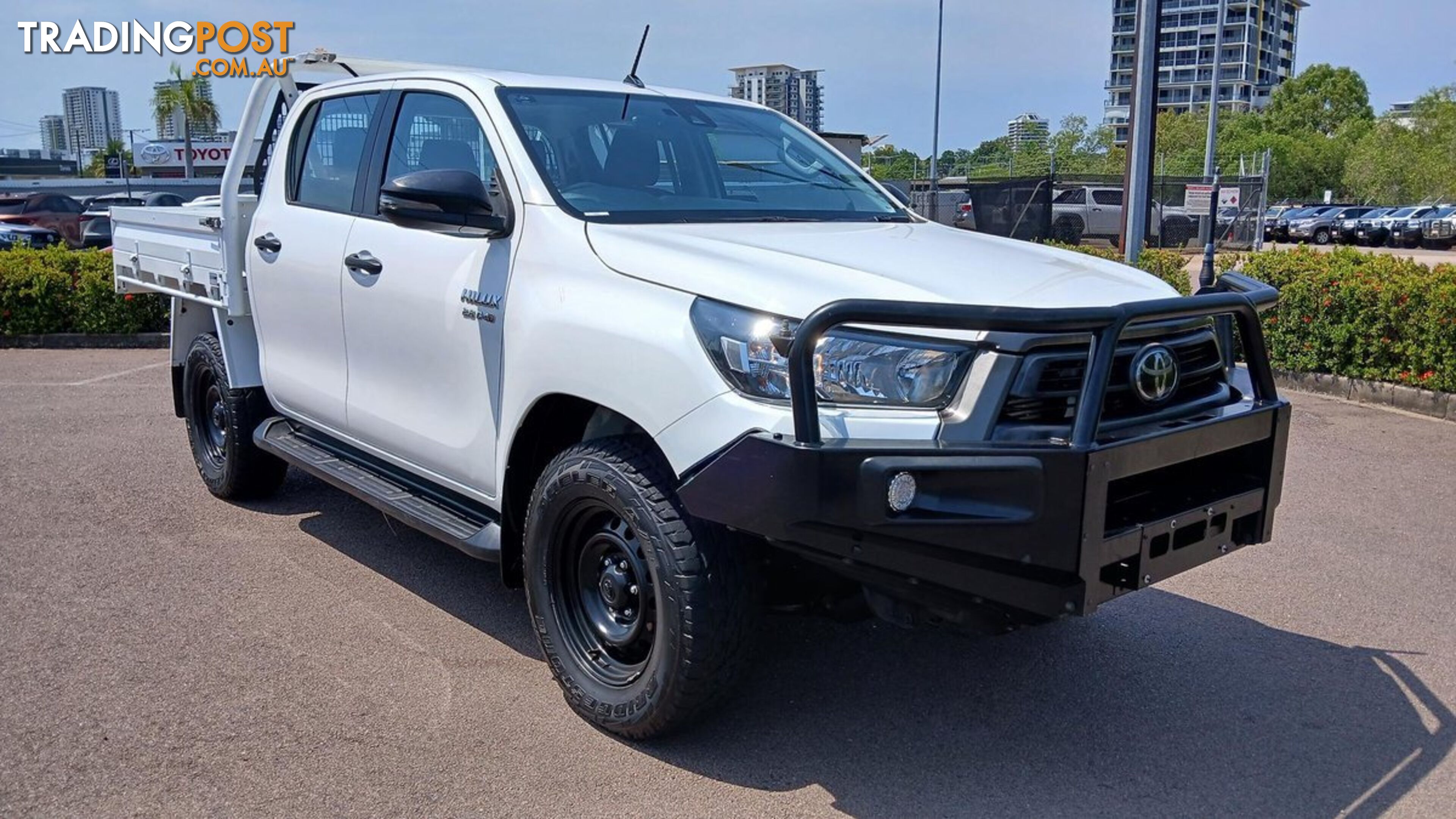 2021 TOYOTA HILUX SR GUN126R-4X4-DUAL-RANGE DUAL CAB CAB CHASSIS