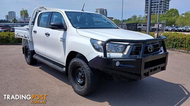 2021 TOYOTA HILUX SR GUN126R-4X4-DUAL-RANGE DUAL CAB CAB CHASSIS