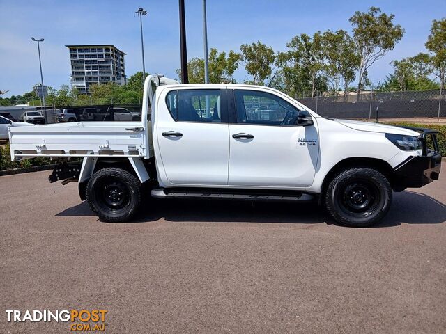 2021 TOYOTA HILUX SR GUN126R-4X4-DUAL-RANGE DUAL CAB CAB CHASSIS