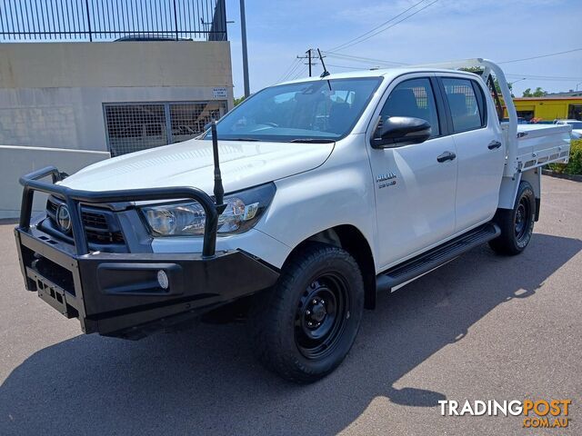 2021 TOYOTA HILUX SR GUN126R-4X4-DUAL-RANGE DUAL CAB CAB CHASSIS