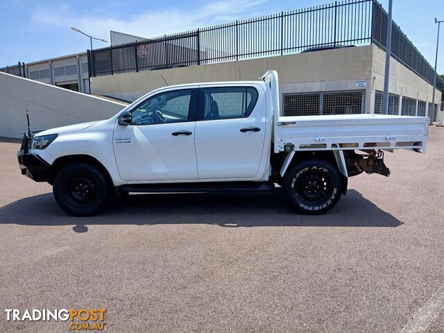 2021 TOYOTA HILUX SR GUN126R-4X4-DUAL-RANGE DUAL CAB CAB CHASSIS