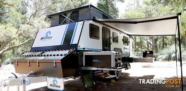 2022 Maverick Caravans Viper 16X-Club Hybrid Off-Road Caravan (16FT closed, 26.3...