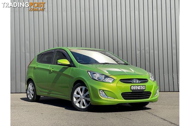 2013 HYUNDAI ACCENT ELITE RB2 HATCH