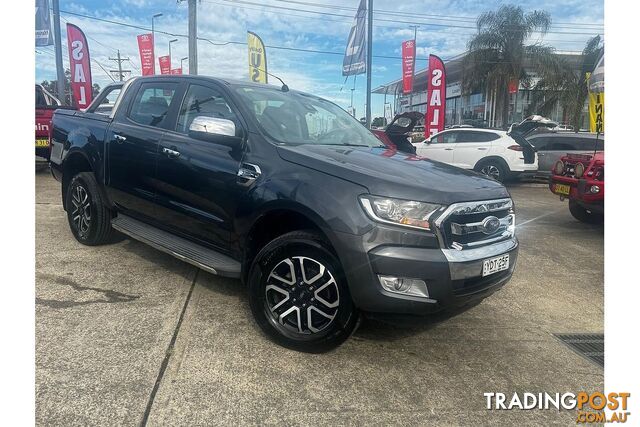 2016 FORD RANGER XL PX MKII CAB CHASSIS