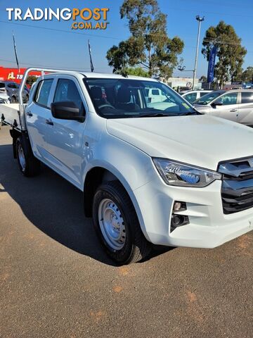 2023 ISUZU D-MAX MY23-4X4-DUAL-RANGE SX DUAL CAB CAB CHASSIS