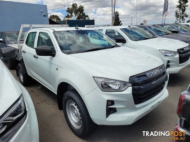 2023 ISUZU D-MAX MY23-4X4-DUAL-RANGE SX DUAL CAB CAB CHASSIS