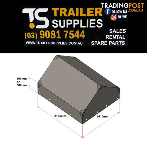 6x4x2 Trailer Canvas Cover - photo 2 of 3