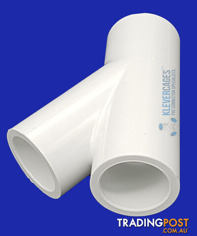 Wye Connector fitting - 20mm fits PVC pipe - WYE20