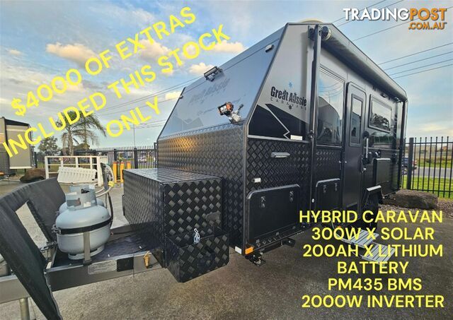 2023 GREAT AUSSIE STRIKER (HYBRID CARAVAN) OFF ROAD VAN 15'9 1 AXLE