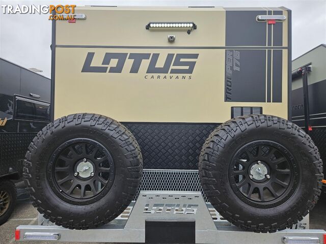 2023 LOTUS CARAVANS TROOPER CARAVAN 17'6D 2 AXLE