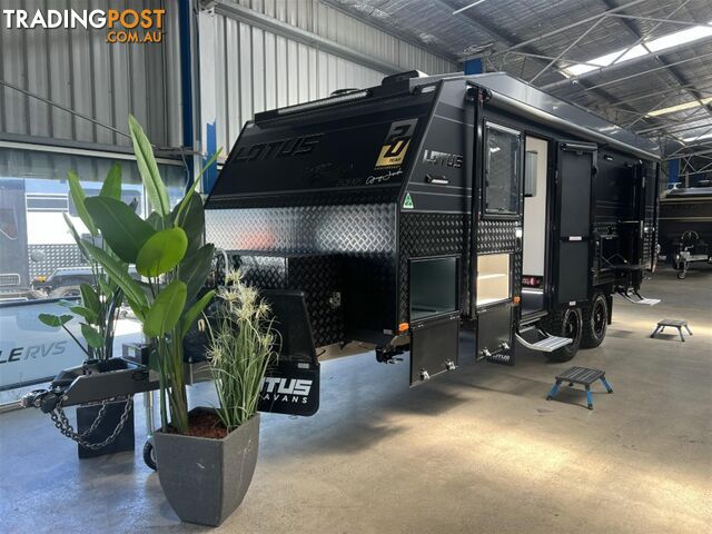 2024 LOTUS CARAVANS OFF GRID (BUNKS) CARAVAN 23'5 DUAL DOOR 2 AXLE