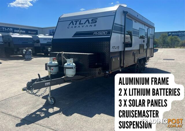 2024 ATLAS CARAVANS RVS OFF ROAD VAN 210R 2 AXLE