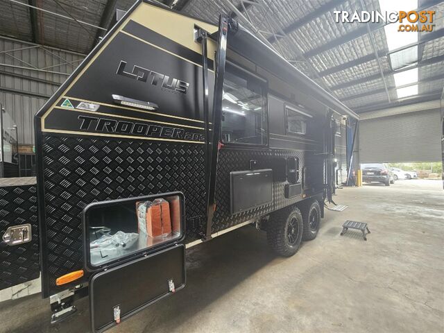 2024 LOTUS CARAVANS TROOPER OFF ROAD VAN 20'3 KD 2 AXLE