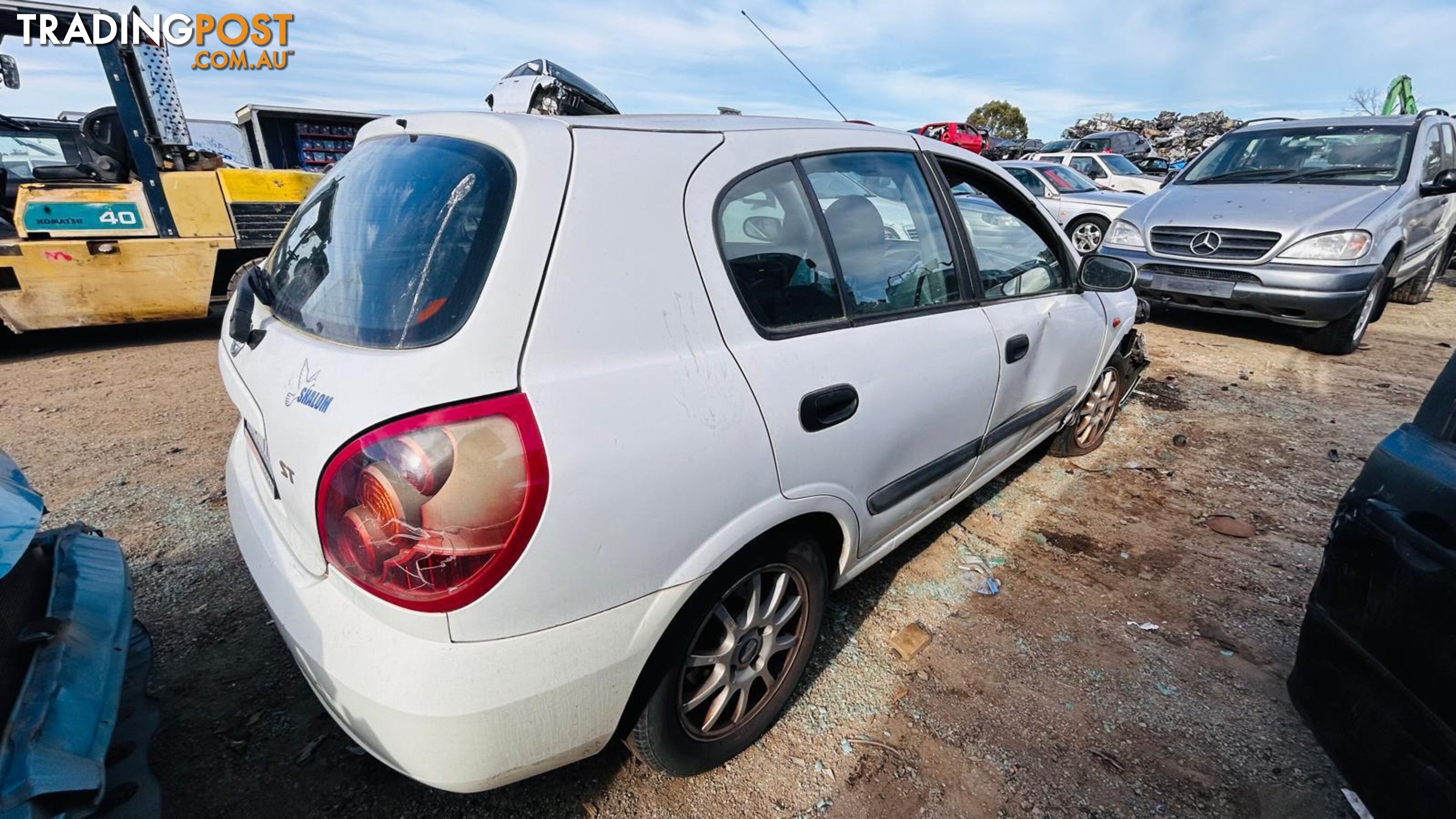 WRECKING 2005 NISSAN PULSAR 4DOOR HATCHBACK 1.8 PETROL AUTOMATIC