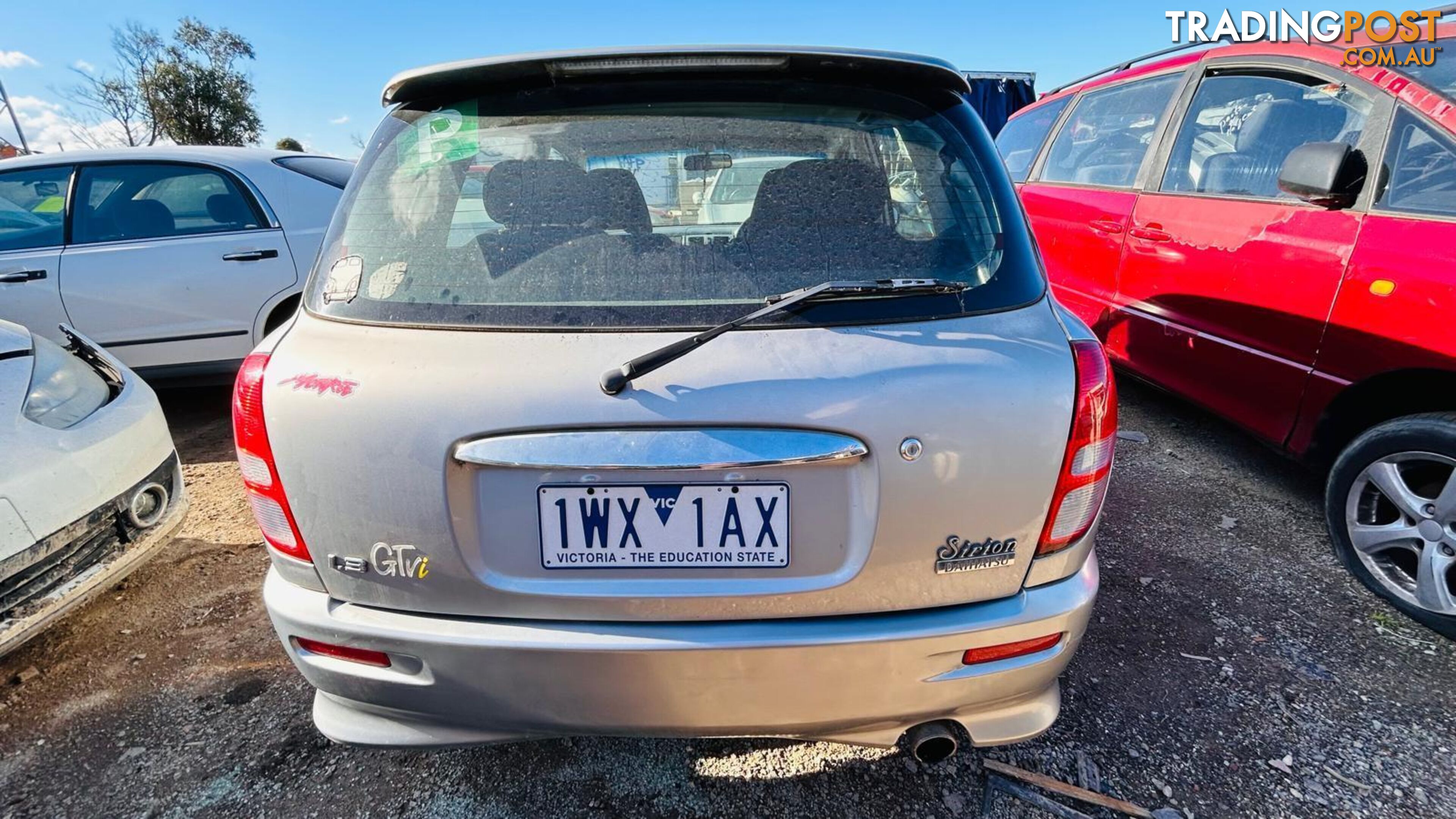 WRECKING 2002 DAIHATSU SIRION 4DOOR HATCHBACK 1.3 PETROL