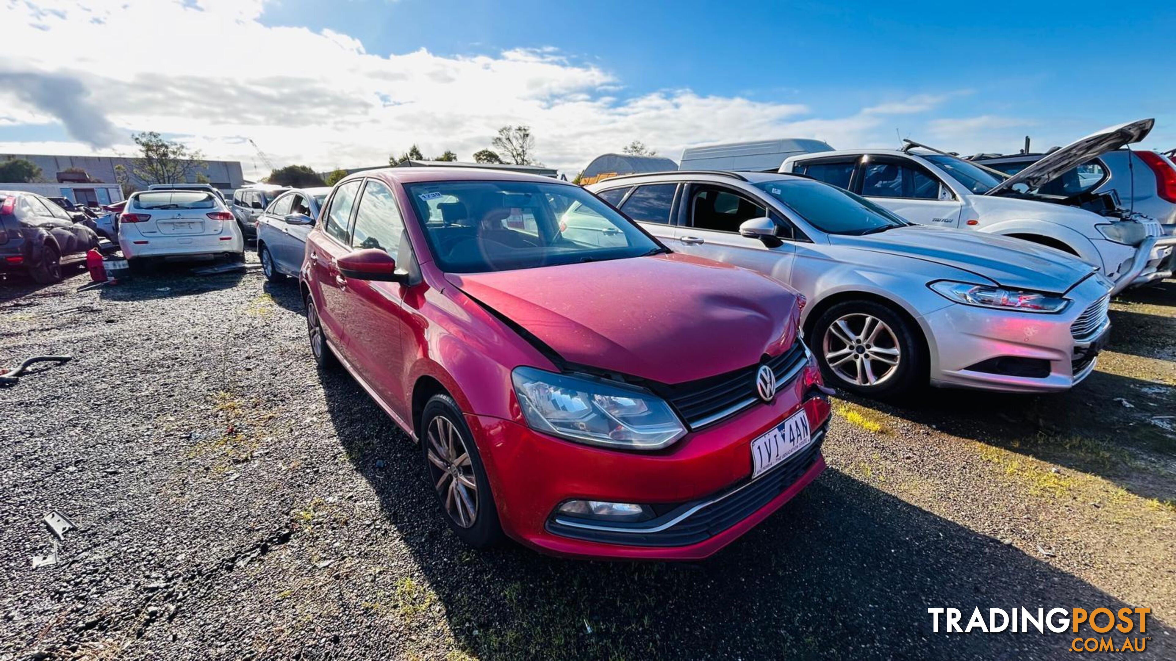 WRECKING 2015 VOLKSWAGEN POLO 4DOOR HATCHBACK 1.2 PETROL MANUAL