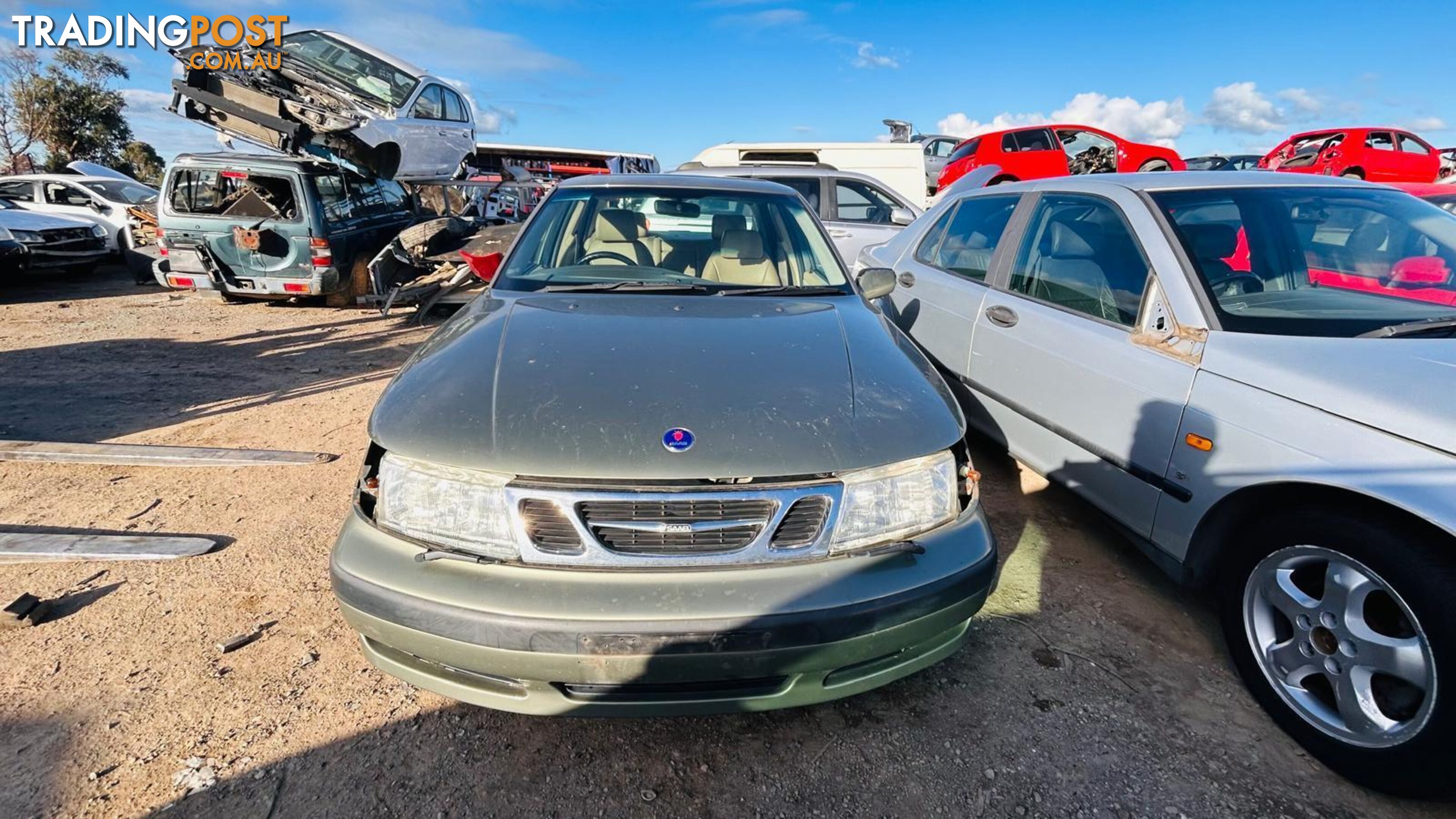 WRECKING 1998 SAAB 95 4DOOR SEDAN