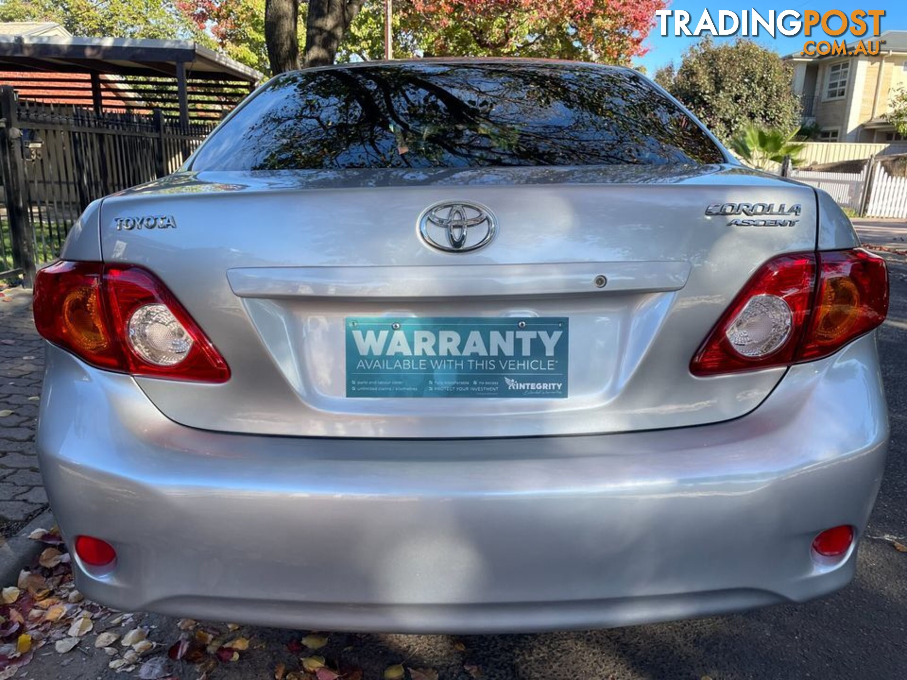 2009 Toyota Corolla ZRE152R MY09 ASCENT Sedan Automatic