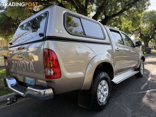 2005 Toyota Hilux GGN25R SR5  PETROL (4x4) Ute Manual