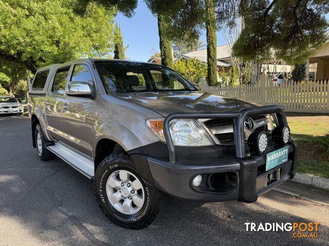 2005 Toyota Hilux GGN25R SR5  PETROL (4x4) Ute Manual