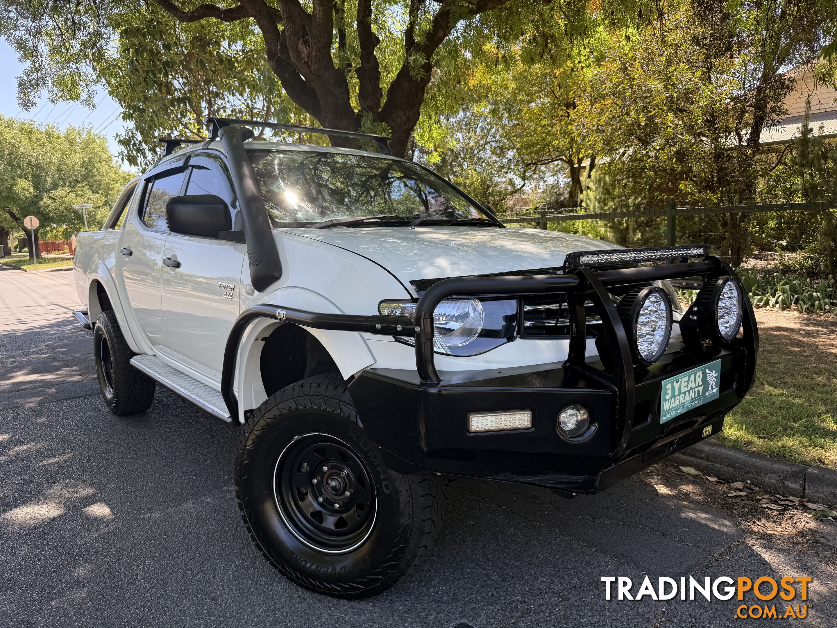 2012 Mitsubishi Triton MN MY12 GL-R Ute Manual