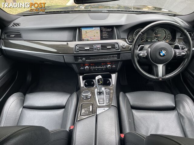 2017 BMW 5 20d M SPORT F10 MY17 DIESEL TURBO F/INJ 2.0L 8 SP AUTOMATIC