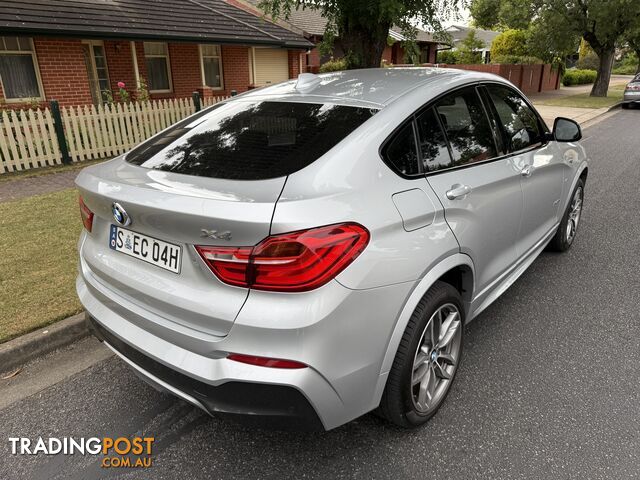 2016 BMW X4 F26 MY16 xDRIVE 20i Wagon Automatic