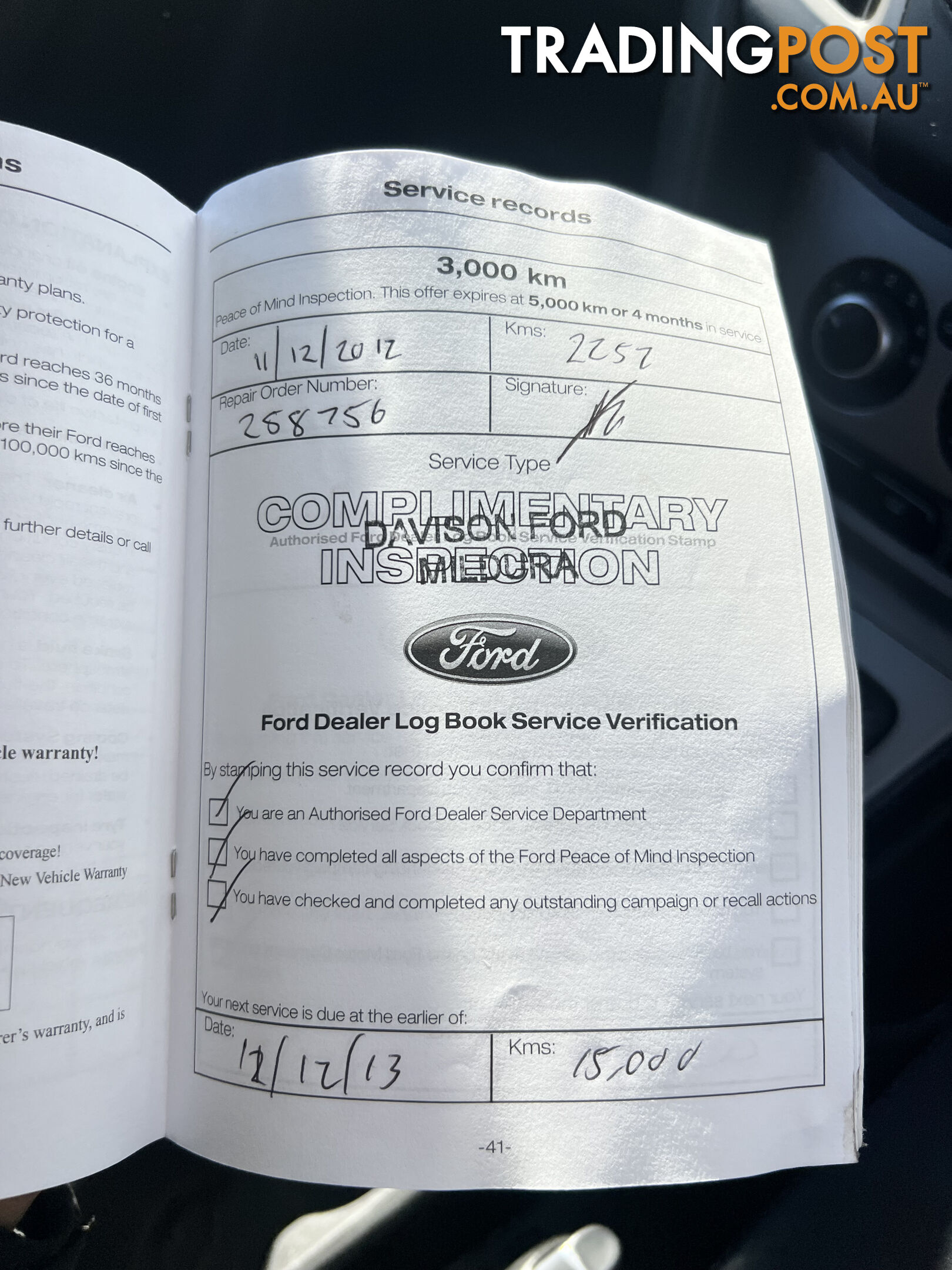 2012 Ford Focus LW TREND Hatchback Manual