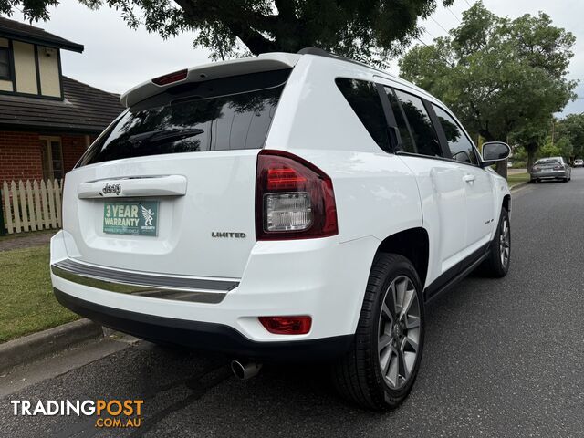 2015 Jeep Compass MK MY15 LIMITED (4x4) Wagon Automatic