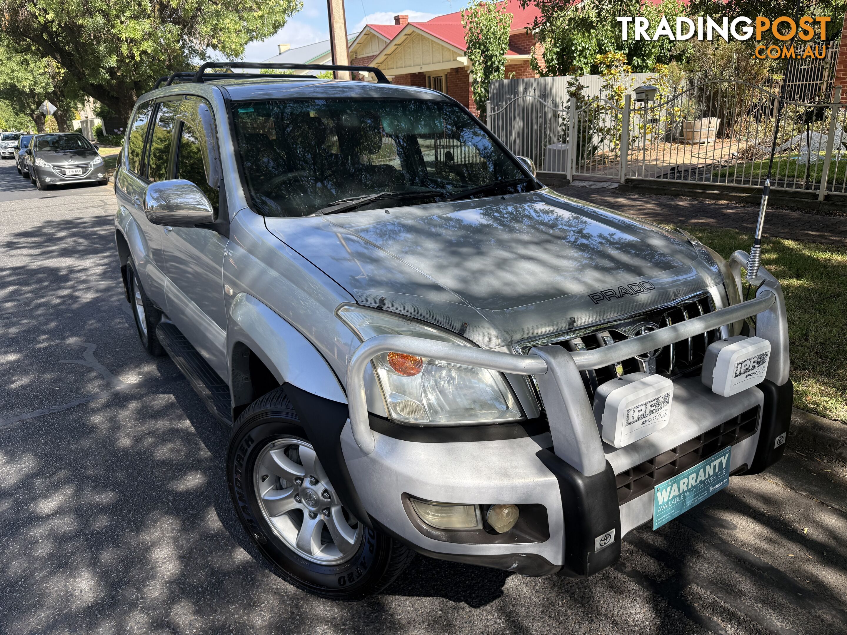 2003 Toyota Landcruiser Prado GRJ120R PRADO GXL (4x4) Wagon Manual