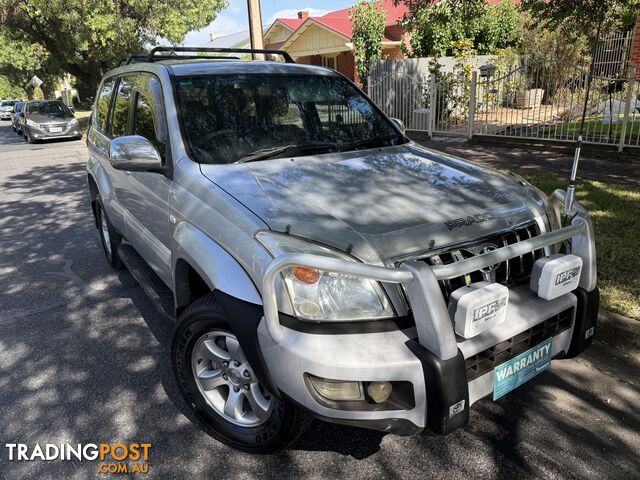 2003 Toyota Landcruiser Prado GRJ120R PRADO GXL (4x4) Wagon Manual