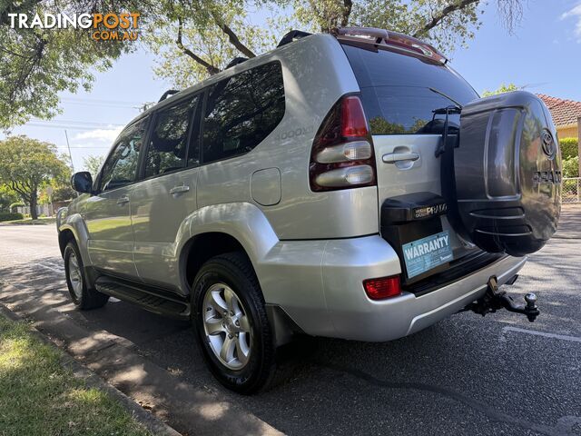 2003 Toyota Landcruiser Prado GRJ120R PRADO GXL (4x4) Wagon Manual