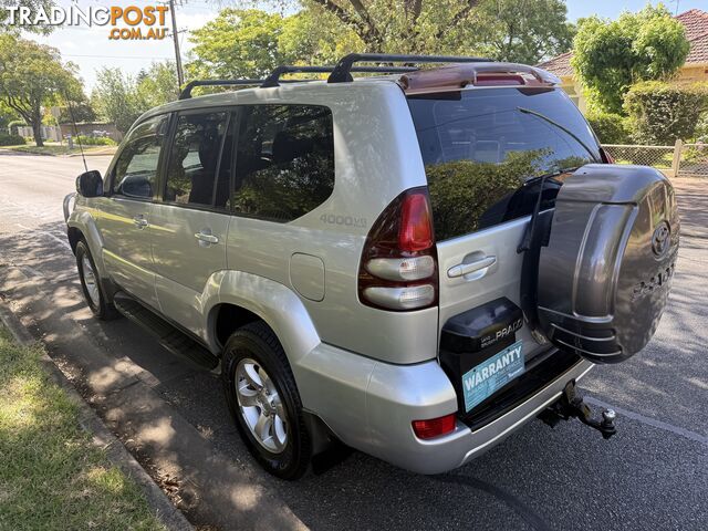 2003 Toyota Landcruiser Prado GRJ120R PRADO GXL (4x4) Wagon Manual