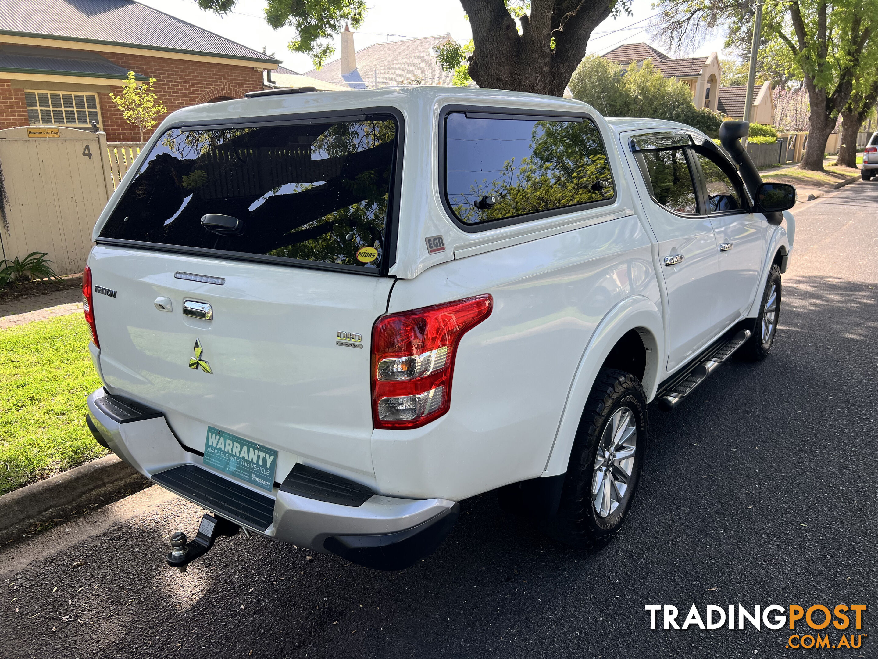 2015 Mitsubishi Triton MQ MY16 GLS (4x4) Ute Automatic