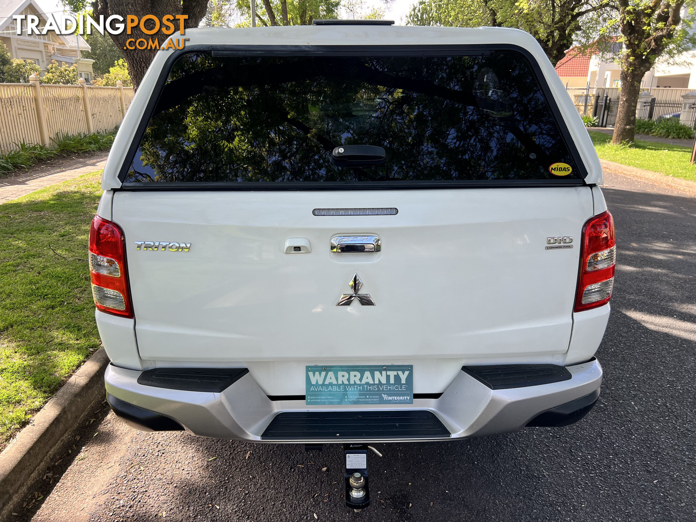 2015 Mitsubishi Triton MQ MY16 GLS (4x4) Ute Automatic