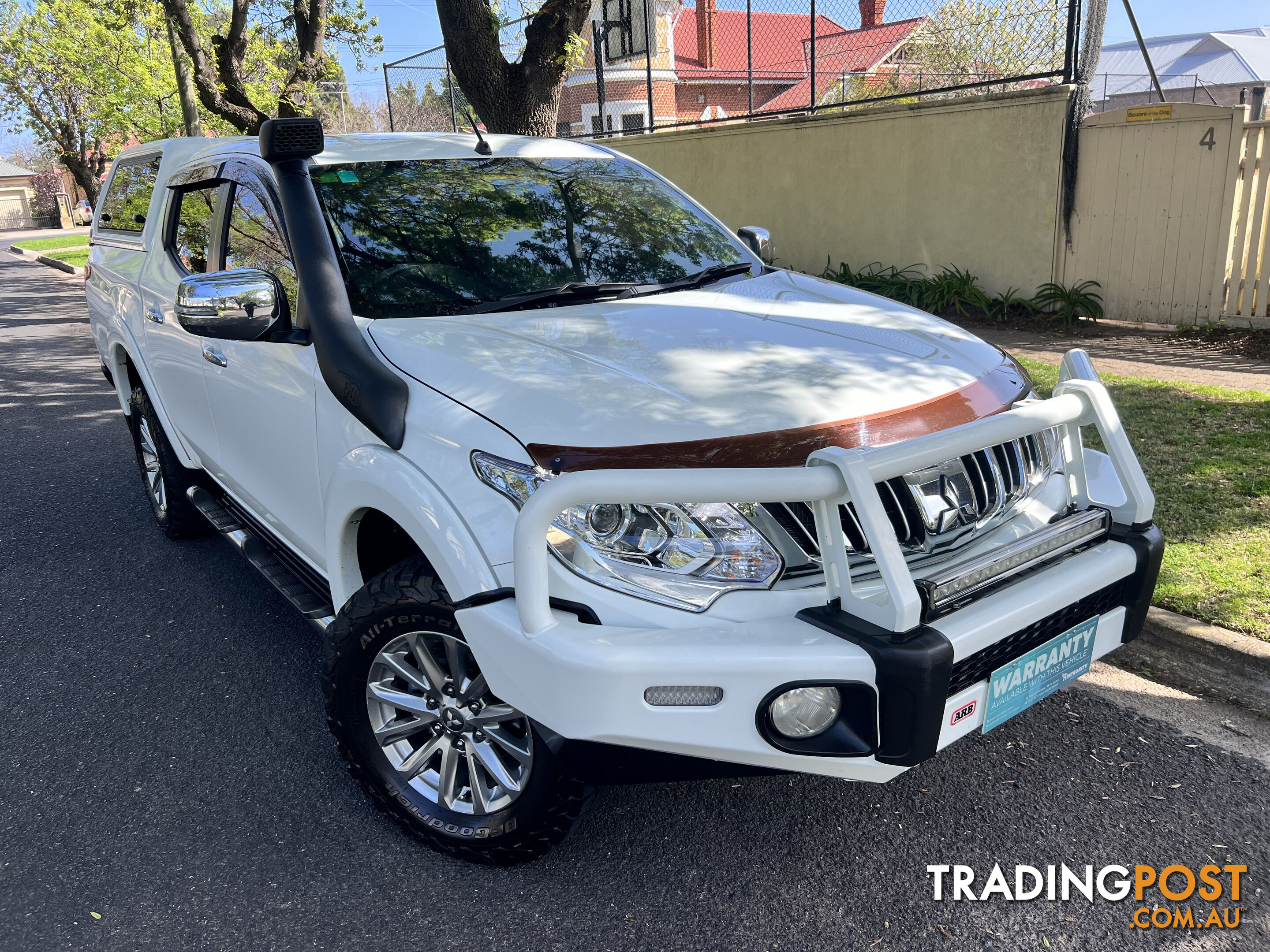 2015 Mitsubishi Triton MQ MY16 GLS (4x4) Ute Automatic