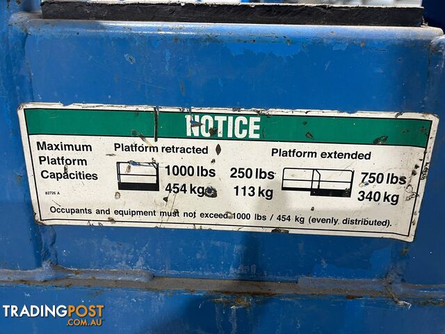 Genie GS-2646 self-propelled electric slab scissor lift - photo 2 of 2