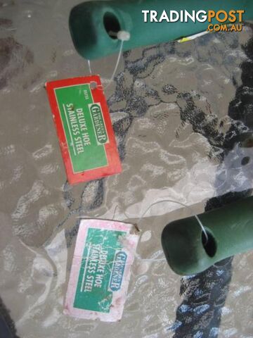 Two Deluxe Hand Hoe Stainsteel - Green Garden - photo 2 of 3