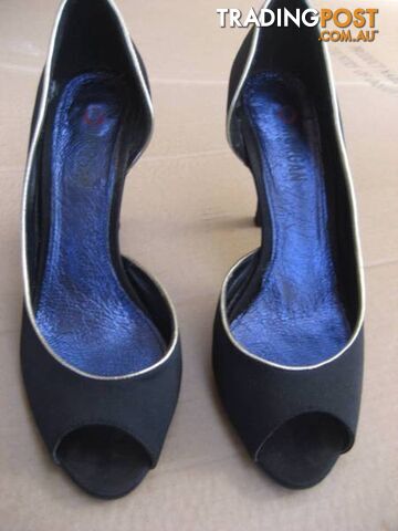 Morgan black Satin - size 40 women's Shoes